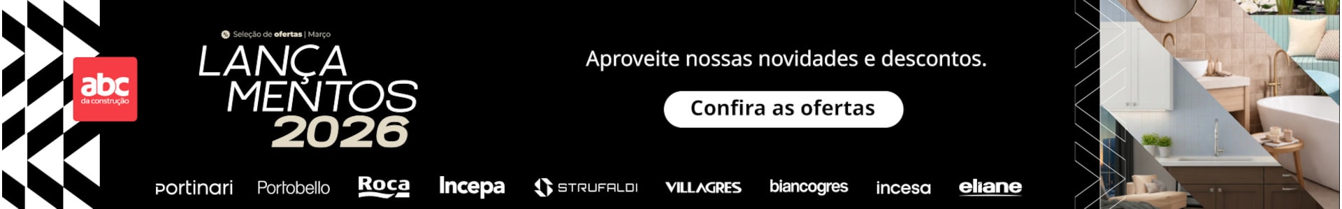 Lançamentos Março 2026