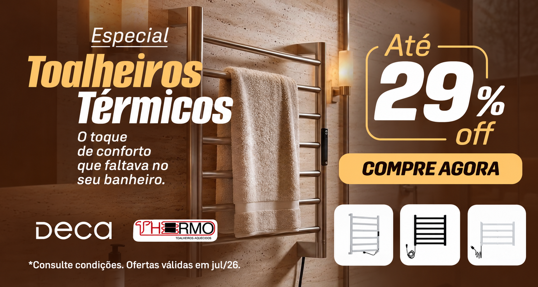 Toalheiros Térmicos