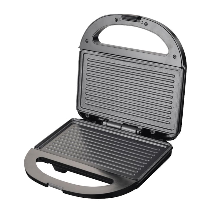 A Sanduicheira e Grill Elétrica Essencial 750W Inox Itatiaia 127V
