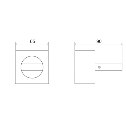 Acabamento Cromado 1/2x3/4/1 Base Deca C210 Axiom Meber - Imagem principal - 1858a62f-3b0d-472f-b031-0d638fdd90b9