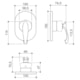 Acabamento De Misturador Monocomando De Chuveiro Classic Rb78090 Deca 40 4493 Dr Rubinettos - 1c9d74e6-cad6-4352-885d-f8511bb27771