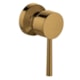 Acabamento De Registro De Pressão Base Docol Dourado Escovado Kromma - 04db2faa-c097-40f3-a104-d3a07be1c743
