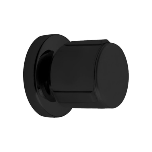 Acabamento De Registro De Pressão E Gaveta Para Base Docol Kr192d Black Matte Kromma - Imagem principal - 10e830bd-e000-428f-857f-721ed8280f28