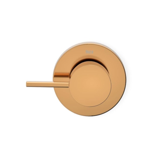 Acabamento de Registro Ona Rose Gold Roca - Imagem principal - 70201adb-0737-43fe-a2e8-11e459723a3b
