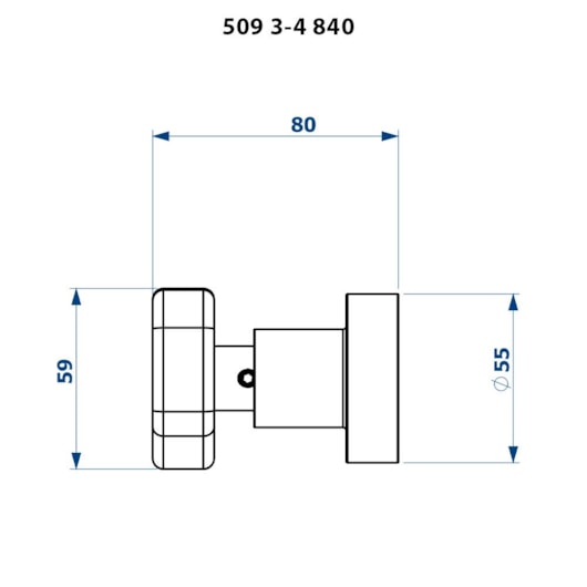 Acabamento De Registro Para Base 3/4 509 C-840 Cromado Fani - Imagem principal - 637ecee4-e33f-4bbc-a0e0-25a1ae2d2b06