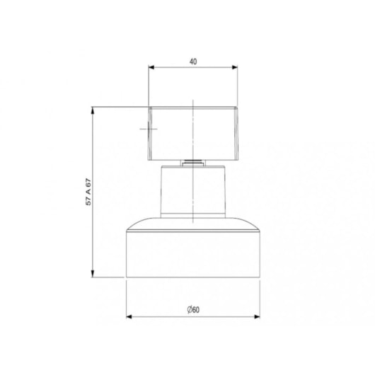 Acabamento De Registro Para Base Docol  1/2 3/4 1 Flow Cromado Celite - Imagem principal - 09d4e168-8ae7-4726-b819-aaa01ea605c0