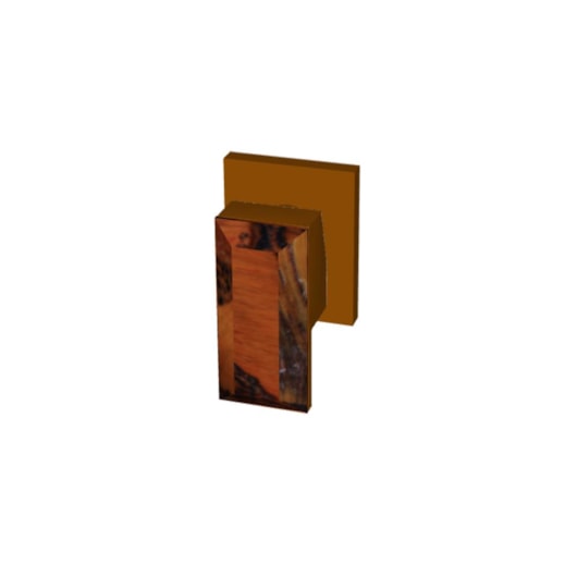 Acabamento De Registro  Rb153 Para Base Deca E Meber Páprica Matte Com jaspe Marrom Rubinettos - Imagem principal - 2d0f9740-a4ad-4ff9-afe7-d9156d5abe60