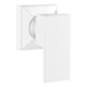 Acabamento De Registro  Rb154 Para Base Docol Branco Matte Rubinettos - 46f6a258-f6af-4275-b5ad-489b20caaa71