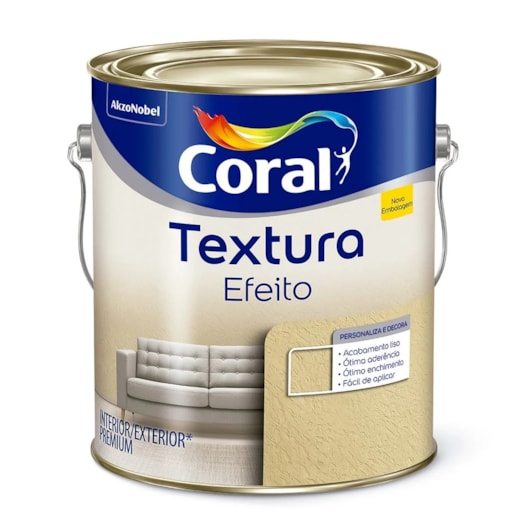 Acabamento Decorativo Textura Efeito Loc Base Coral 5Kg - Imagem principal - a4e3b6f1-719d-4b9d-a5d4-b1e2623da594