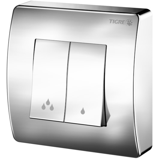 Acabamento Flux Para Válvula De Descarga Cromado Fabrimar - Imagem principal - e53d07b3-4e5c-4c21-823d-910363647af8