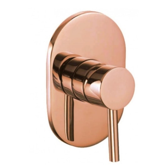 Acabamento Misturador De Ducha Higiênica Para Base Deca 4984 Rose Gold Rubinettos - Imagem principal - 4b3108ef-7108-4743-bb7f-e4351c6f962e