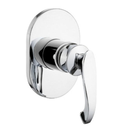 Acabamento Misturador Monocomando De Chuveiro Classic Para Base Deca 40 Rb8090 Cromado Rubinettos - Imagem principal - 62306831-dc00-4c91-a3d7-1b964bef4a3f