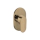 Acabamento Misturador Monocomando De Chuveiro Para Base Docol Rb4467 Dourado Escovado Rubinettos 4,5cm - eb01a4e3-1619-442c-845e-f79e3b940ebe