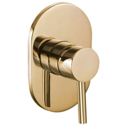Acabamento Misturador Monocomando Para Chuveiro Base Deca Kr7708 Dourado Kromma - Imagem principal - 9afca42f-8569-4d78-882c-a818d0ab1a20