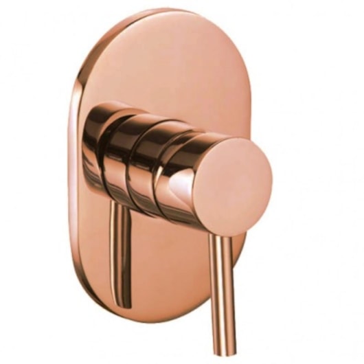 Acabamento Misturador Monocomando Para Chuveiro Ducha Higiênica Base Docol Kr8701 Rose Gold Kromma - Imagem principal - e6ca4fb8-153d-4126-a657-2c7882e7f06c