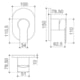 Acabamento Misturador Monocomando Para Ducha Higiênica Deca Kr6667 Cromado Kromma - 8200d2d0-db3f-4e9e-954a-60fdc13f1fc4