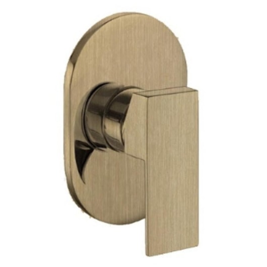 Acabamento Misturador Para Chuveiro Deca Kr268 Dourado Escovado Kromma - Imagem principal - c78fbf5b-d742-4547-8524-5a9c4f7333d0
