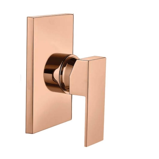 Acabamento  Misturador Para Chuveiro Deca Rb81566 Rose Gold Rubinettos - Imagem principal - cbf42270-545b-45f0-b897-24971c001a6c