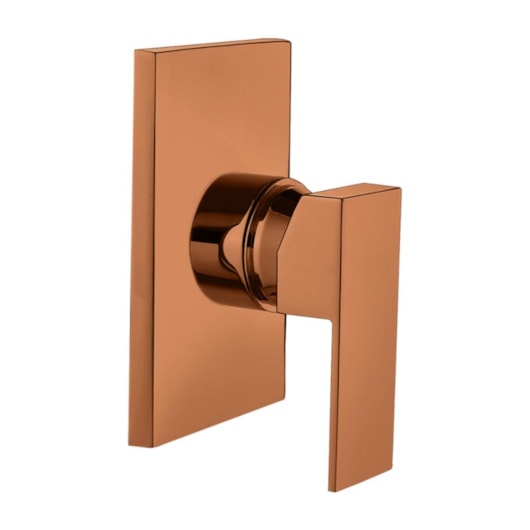 Acabamento  Misturador Para Chuveiro Docol Rb81366 Rose Gold Rubinettos 4cm - Imagem principal - 1b083d49-c472-4943-a498-1680601c5ef4