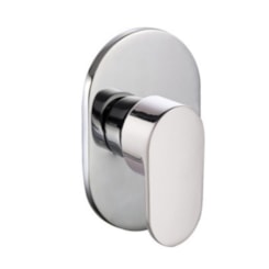 Acabamento Misturador Para Chuveiro E Ducha Higiênica Docol Kr801 Cromado Kromma 4cm