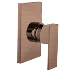 Acabamento Misturador Para Ducha Higiênica Deca Kr704 Rosê Gold Escovado Kromma