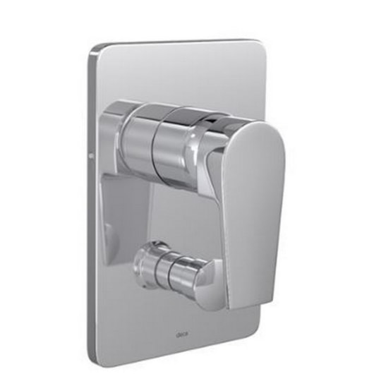 Acabamento Monocomando 4 Vias Level Cromado Deca - Imagem principal - 63a10b11-b1f7-49ad-b34c-305f5b08a7cd
