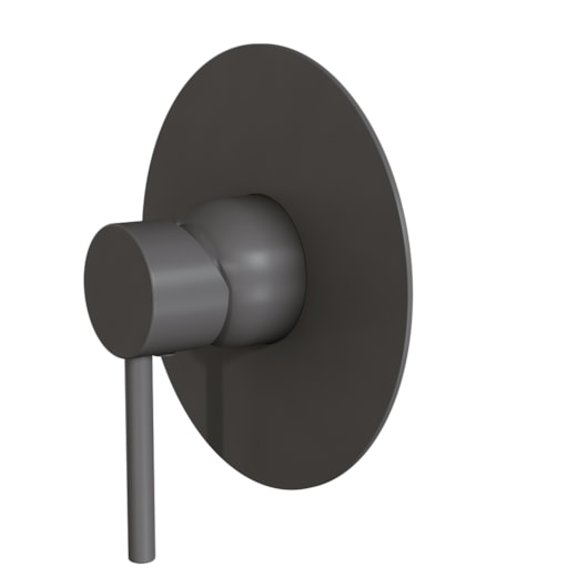 Acabamento Monocomando Base Deca E Fani 520 3/4 Slim 95  Preto Fosco Fani - Imagem principal - 62d4a4c3-64ac-412d-b3d1-4052236d22af