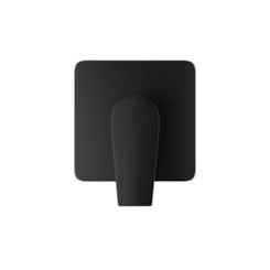 Acabamento Monocomando De Chuveiro Para Alta e Baixa Pressão Level Black Matte Deca