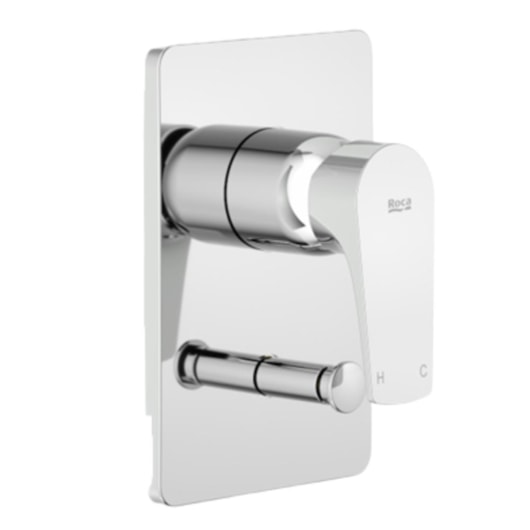 Acabamento Monocomando Para Banheira E Ducha Base Deca Cromado Celite - Imagem principal - c5b4c822-1a96-4ceb-a75a-7a85b26a0c4d