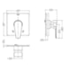 Acabamento Monocomando Para Chuveiro 3/4 Lift Ônix Docol - 3b6b1338-d96d-405c-ad48-78bf01842210