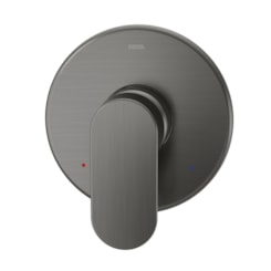 Acabamento Monocomando Para Chuveiro Alta E Baixa Pressão Kaila Grafite Escovado Docol