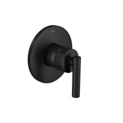 Acabamento Monocomando Para Chuveiro Baixa e Alta Pressão Beta Black Matte Deca