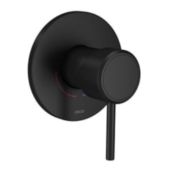 Acabamento Monocomando Para Chuveiro DecaYou Black Matte Deca