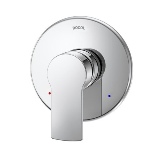 Acabamento Monocomando Para Chuveiro E Ducha Higiênica Argon Cromada Docol - Imagem principal - d0c3990f-395d-461e-8b75-c96126bd24cd