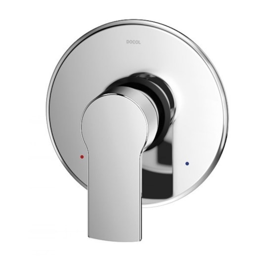 Acabamento Monocomando Para Chuveiro E Ducha Higiênica Base Deca Argon Cromada Docol - Imagem principal - c0d9edca-e901-4836-b947-4932d4f6f146