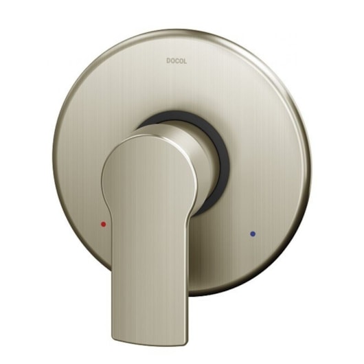 Acabamento Monocomando Para Chuveiro E Ducha Higiênica Base Deca Argon Niquel Escovado Docol - Imagem principal - df2f3313-024b-48e8-98ec-1ba9cd9eea37