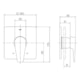 Acabamento Monocomando Para Chuveiro E Ducha Higiênica Base Deca Lift Cromada Docol - aabf1d15-cb87-401b-b415-7c9b04724901