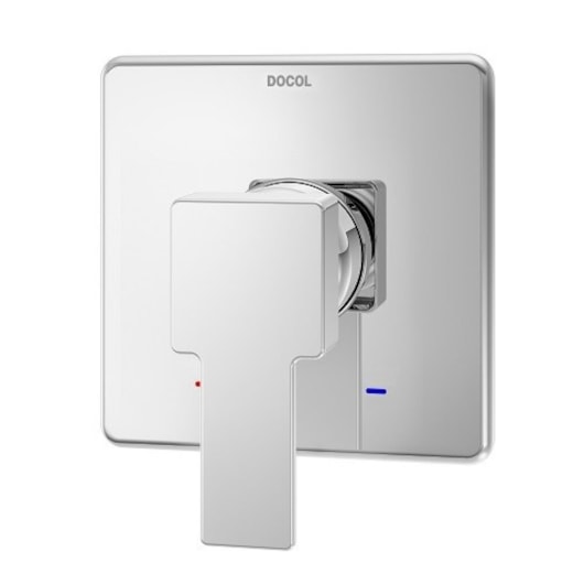Acabamento Monocomando Para Chuveiro E Ducha Higiênica Edge 3/4