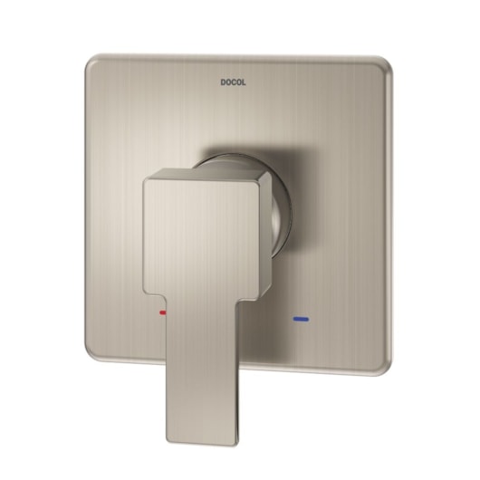 Acabamento Monocomando Para Chuveiro E Ducha Higiênica Edge Cobre Escovado Docol - Imagem principal - 8cdb4784-57ae-4b9b-8c85-1556d0bb50be