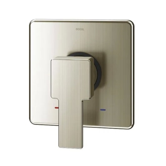 Acabamento Monocomando Para Chuveiro E Ducha Higiênica Edge Grafite Polido Docol - Imagem principal - e49945b0-3f80-412b-b2df-0a813f9c2cca
