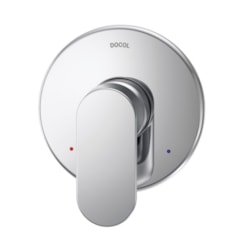 Acabamento Monocomando Para Chuveiro E Ducha Higiênica Kaila Cromada Docol