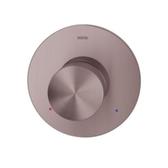 Acabamento Monocomando Para Chuveiro E Ducha Higiênica Mix Match Cobre Escovado Docol