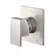 Acabamento Monocomando Para Chuveiro E Ducha Higiênica New Edge Níquel  Escovado Docol - 65839910-038a-41fe-9fb9-0d301f0203be