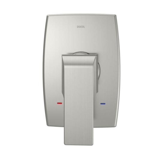 Acabamento Monocomando Para Chuveiro E Ducha Higiênica Vougan Níquel Escovado Docol - Imagem principal - 545eb7b2-8f79-46d6-9a0a-8d5328209ed5