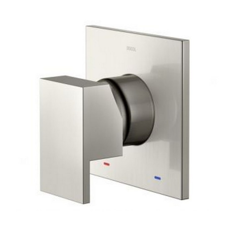 Acabamento Monocomando Para Chuveiro New Edge Níquel Escovado Docol