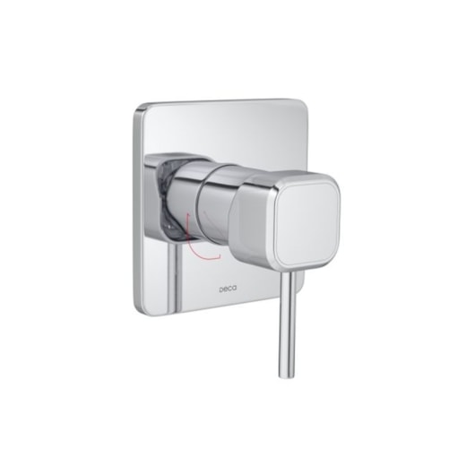 Acabamento Monocomando Para Chuveiro Quadrado You Cromado Deca - Imagem principal - 530d0157-81c4-435e-959f-049424ac252c