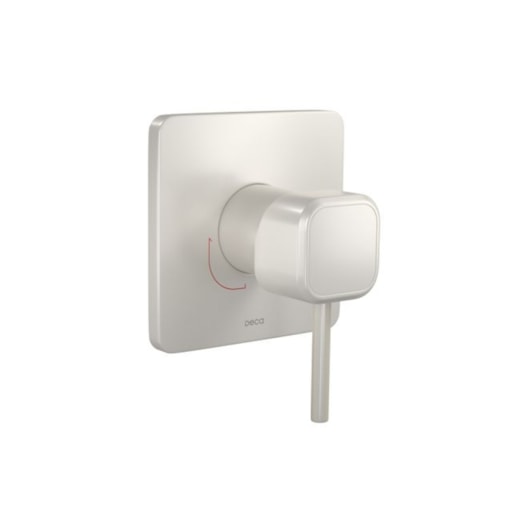 Acabamento Monocomando Para Chuveiro Quadrado You Dynamic White Deca - Imagem principal - 1c318eae-6840-450f-99e4-8ec96b18bb64