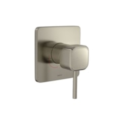 Acabamento Monocomando Para Chuveiro Quadrado You Inox Deca