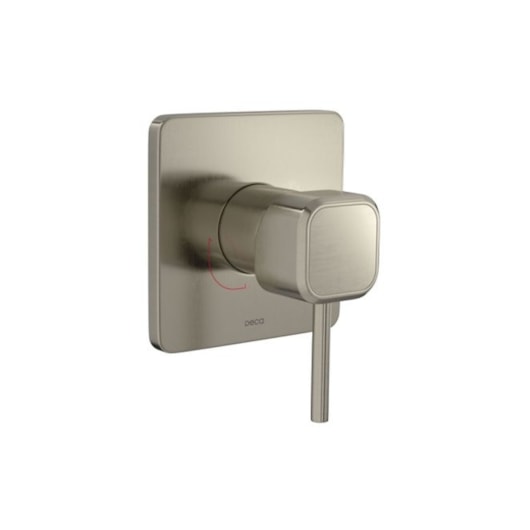 Acabamento Monocomando Para Chuveiro Quadrado You Inox Deca - Imagem principal - 7664dcd5-1489-4113-b276-b0b0955c7e19