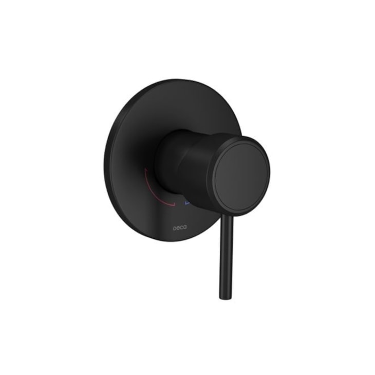 Acabamento Monocomando Para Chuveiro Redondo You Black Matte Deca